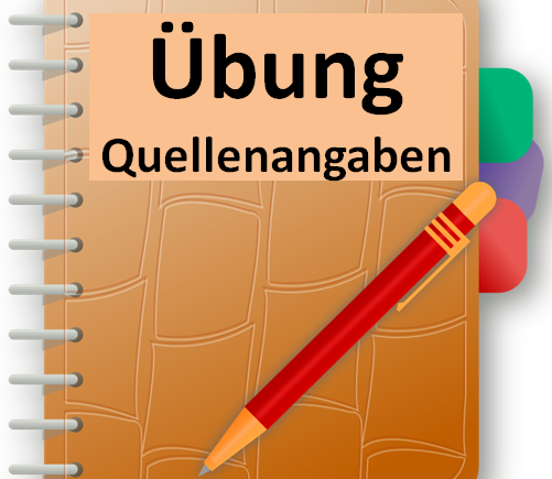 Übung: Quellenangaben im Quellenverzeichnis